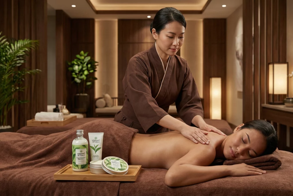 0ce5a8d3fc22747edc06fbf795c94d02 03455e84 6ffe 4c94 beab c5539e797b441 1024x684 - СПА для тела "Зелёный чай Детокс"