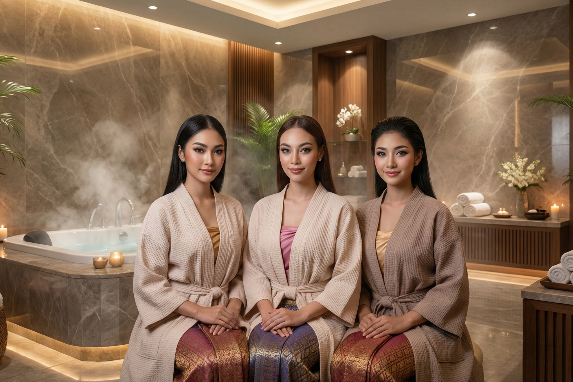 SPA-девичник «Принцессы Сиама»